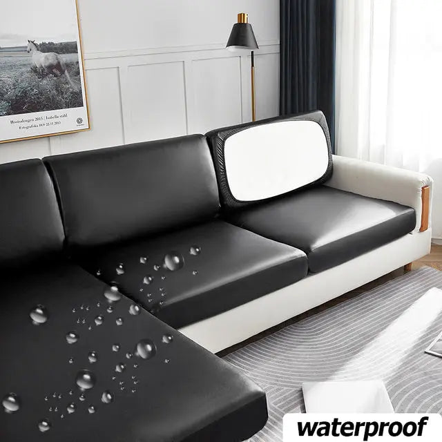 Waterproof PU Furniture Solid Protective Cover Sofa Corner Cover Sofa & Chair Covers
