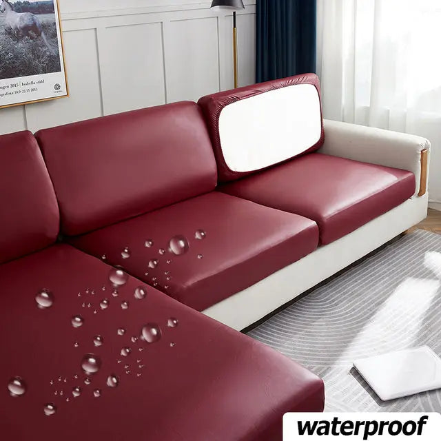 Waterproof PU Furniture Solid Protective Cover Sofa Corner Cover Sofa & Chair Covers