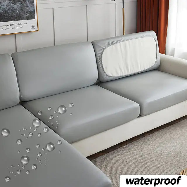 Waterproof PU Furniture Solid Protective Cover Sofa Corner Cover Sofa & Chair Covers