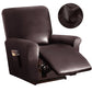 1/2/3 Seater Waterproof Recliner Chair Cover With Pocket Living Room Sofa & Chair Covers