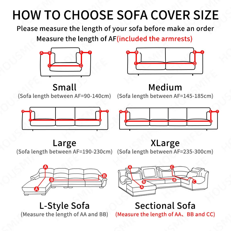 Geometric Sofa Cover - Non-Slip & Elastic - Available in 1, 2, 3 and 4 Seater in Various Patterns Sofa & Chair Covers