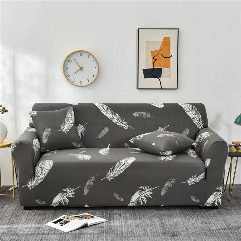 Geometric Sofa Cover - Non-Slip & Elastic - Available in 1, 2, 3 and 4 Seater in Various Patterns Sofa & Chair Covers