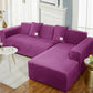 Velvet Plush L Shaped Sofa Velvet Covers for Living Room Sofa & Chair Covers